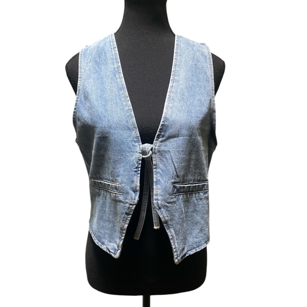 Light Blue Denim Vest GUC M